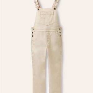 Boden Women's Ecru/Cream Denim Overalls
